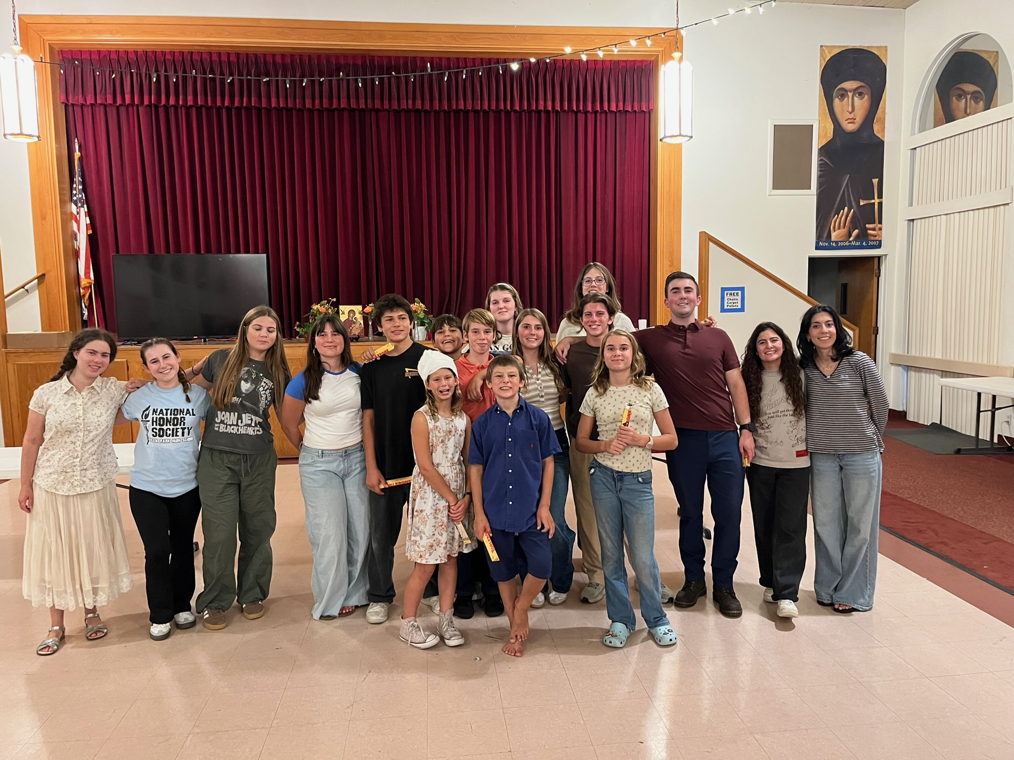 Teen SOYO parish community